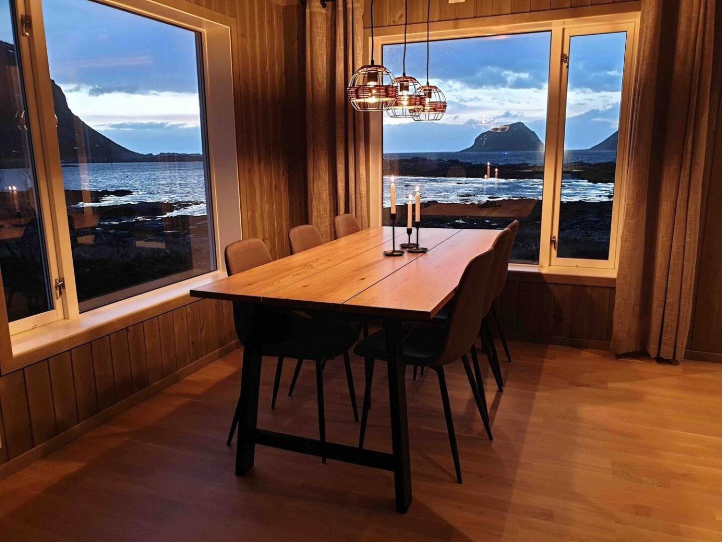 Magic Views And Walking Distance To Best Beaches Leknes Exterior foto